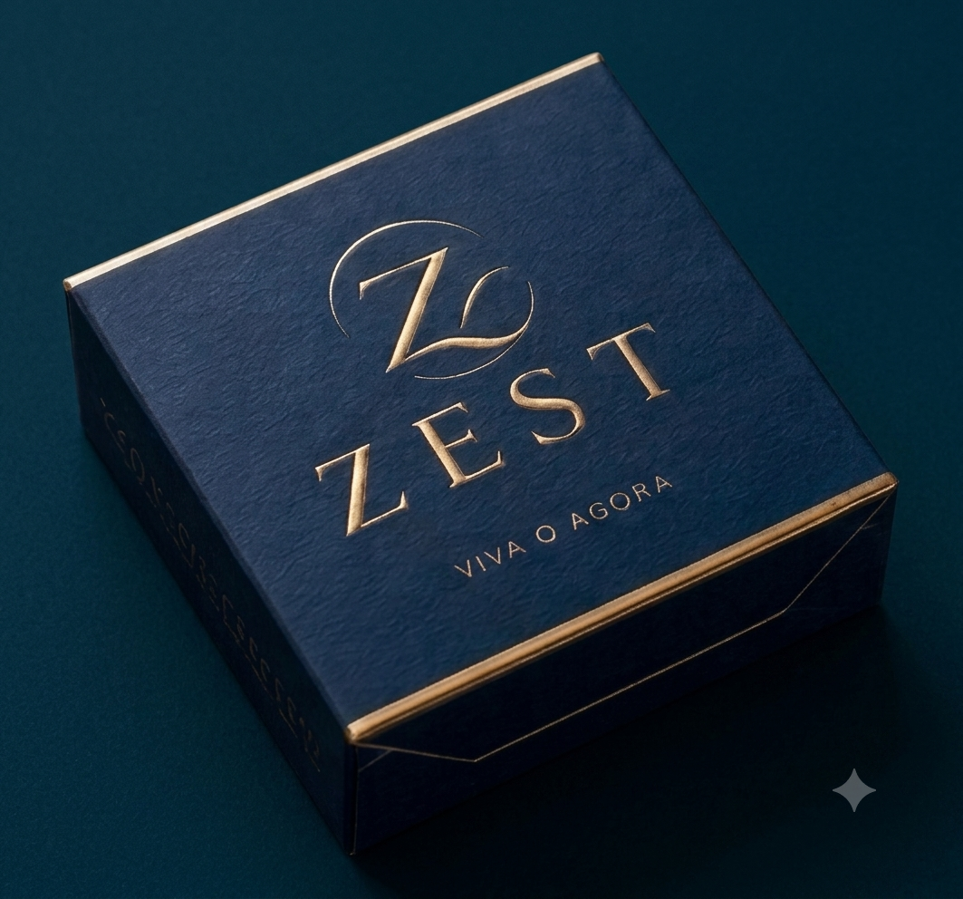 Caixa do Kit ZEST Viva o Agora